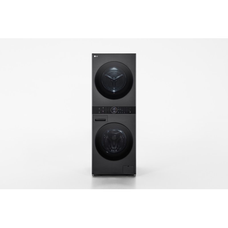 LG WT1210BBF washer dryer Freestanding Front-load Black A