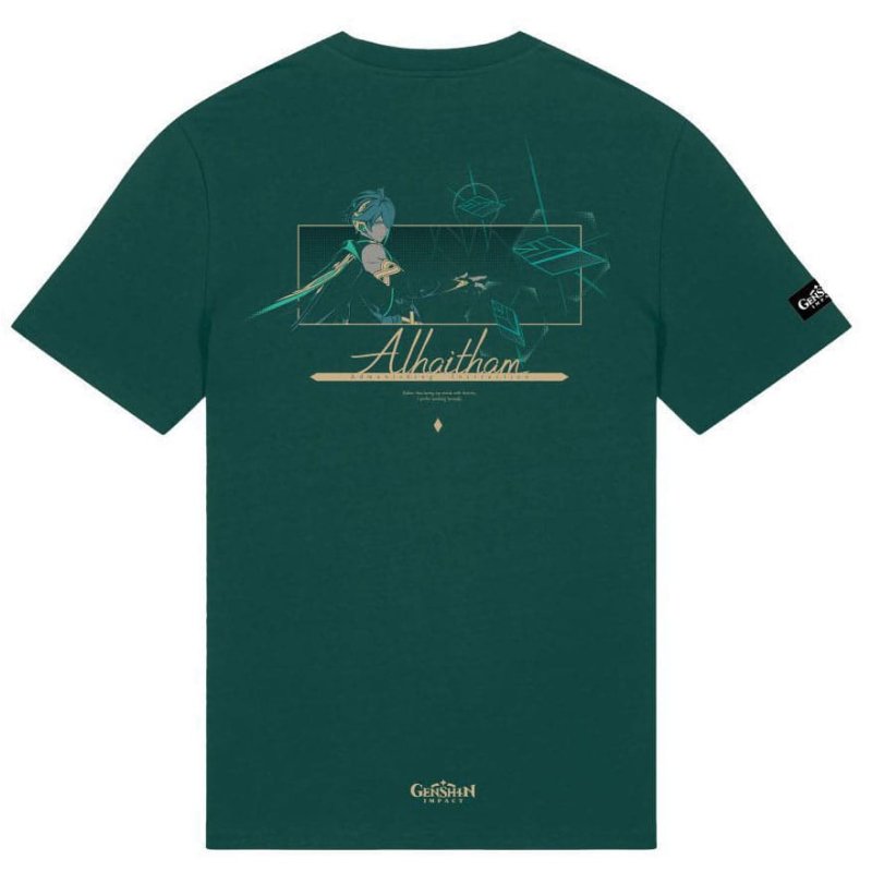 Genshin Impact T-Shirt Alhaitham Green (L)