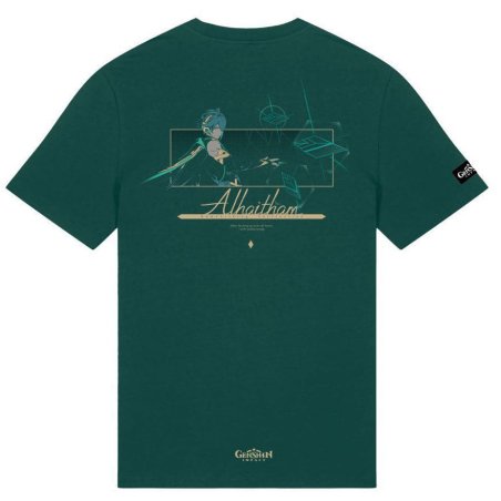 Genshin Impact T-Shirt Alhaitham Green (L)