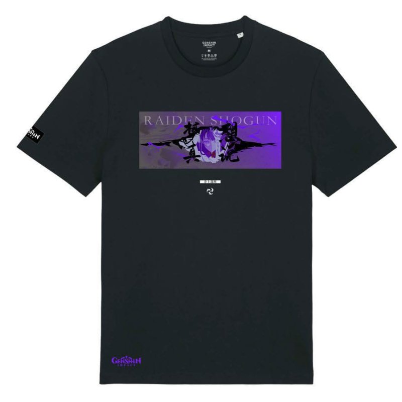 Genshin Impact T-Shirt Raiden Shogun Plane of Euthymia (XL)