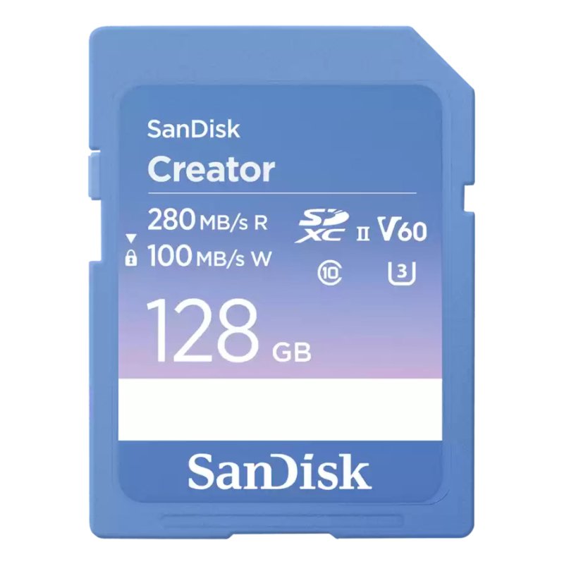 SanDisk Creator 128 GB SDXC UHS-II Class 10