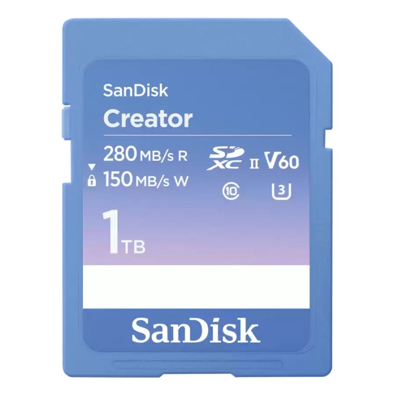 SanDisk Creator 1 TB SDXC UHS-II Class 10