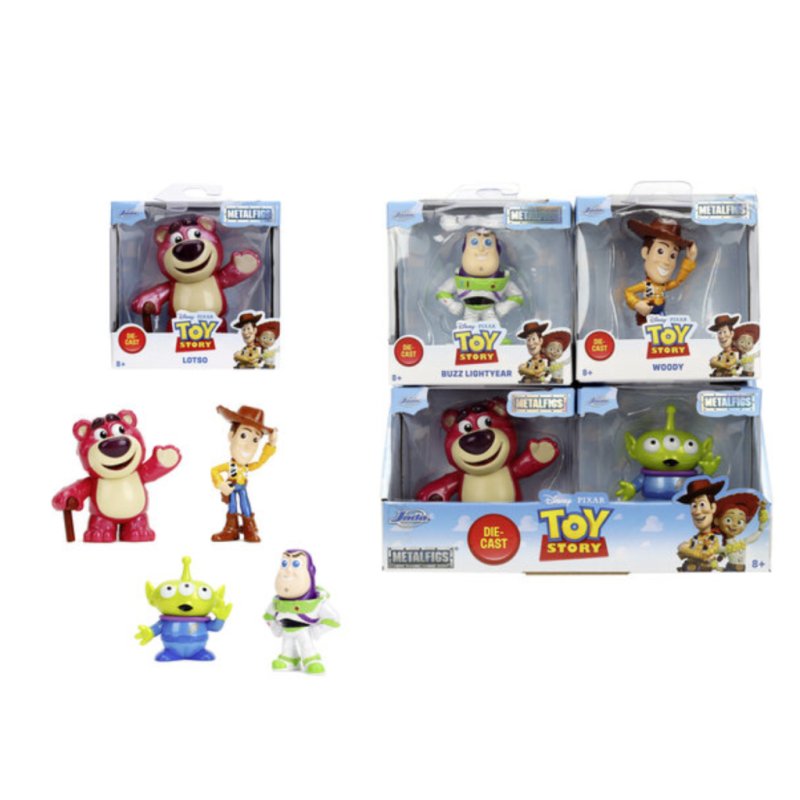 TOY STORY - Display de Figurines 6cm - 4 Modèles - 12pc - Wave 1