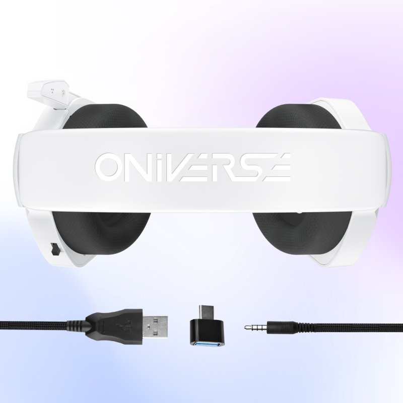 Oniverse Gaming Headset Meteor - Frost White