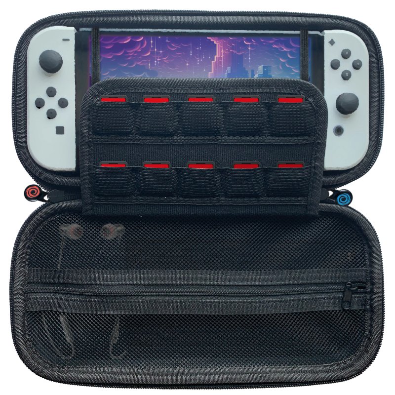 Oniverse ONICAS1-MULTI-GREY accessoire de console de jeux Valise de transport