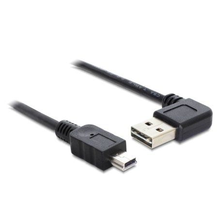 DeLOCK 85175 câble USB USB 2.0 0,5 m USB A Mini-USB B Noir