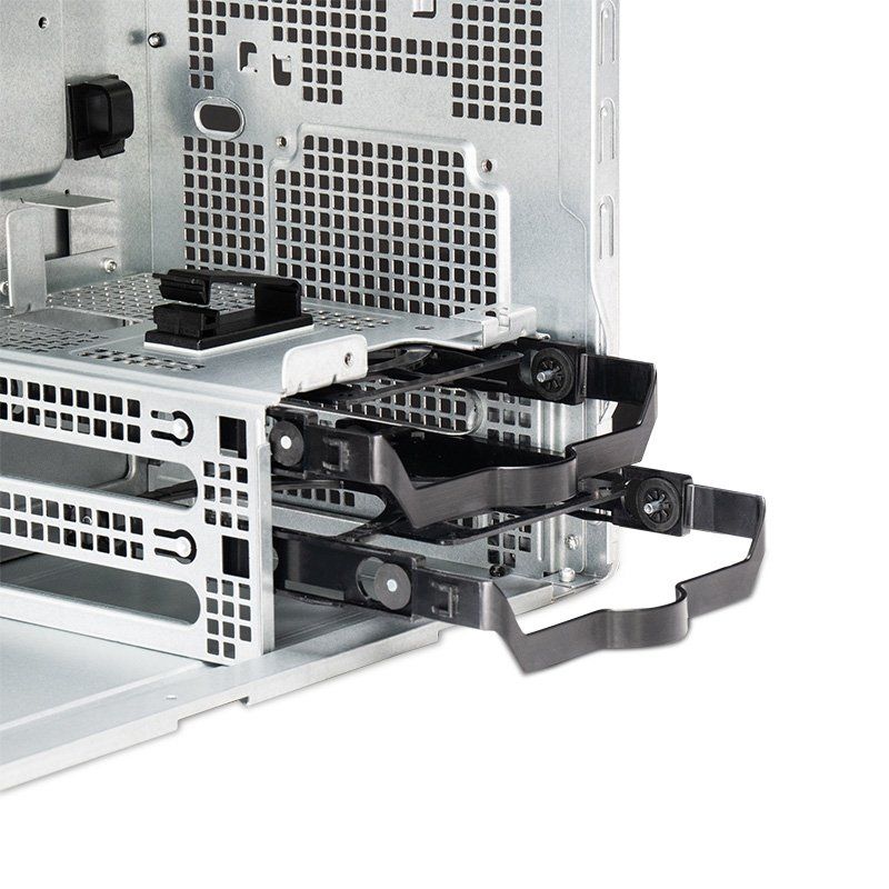 Chieftec Midi Tower BS-20B-OP, Schwarz o.NT Noir