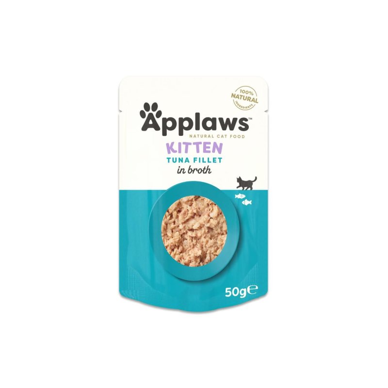 Applaws - Kitten Tuna Fillet in Broth - 50g