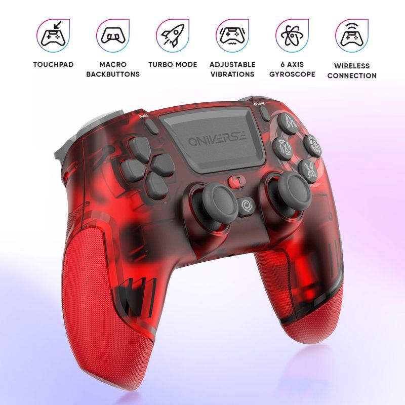 Oniverse Wireless Revolt Bluetooth Controller - Mars Red
