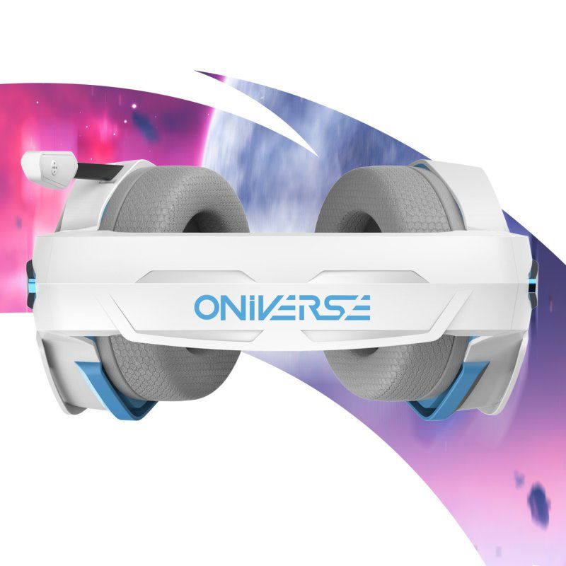 Oniverse Nebula Headset Wired Head-band Gaming USB Type-A White
