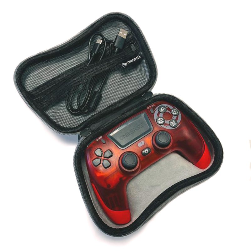 Oniverse Controller Case With 10 Accessories 4 Rings 6 Silicon Cap - Grey
