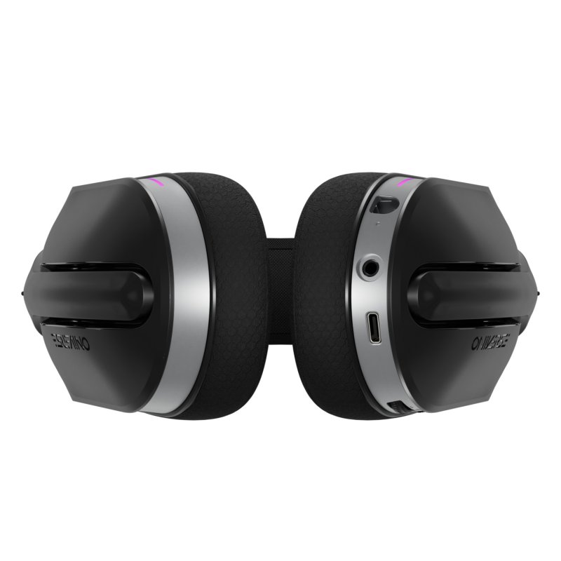 Oniverse Polaris Casque Avec fil &sans fil Arceau Jouer USB Type-C / USB Type-A Bluetooth Noir