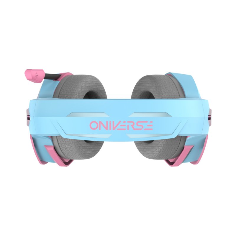 Oniverse Nebula Casque Avec fil Arceau Jouer USB Type-A Cyan, Rose