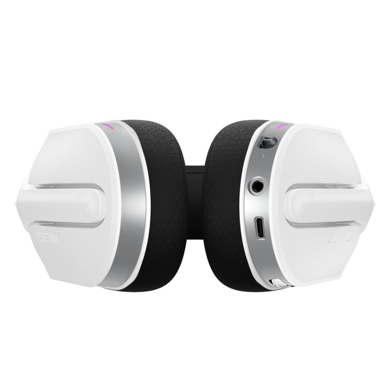 Oniverse Polaris Casque Avec fil &sans fil Arceau Jouer USB Type-C / USB Type-A Bluetooth Noir, Blanc