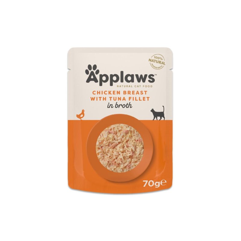 Applaws - Chicken Breast with Tuna Fillet - 70g