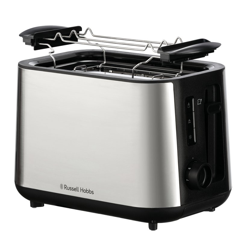 Russell Hobbs 27390-56 grille-pain 6 2 part(s) Noir, Acier inoxydable