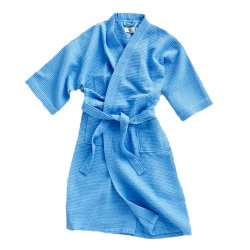 HAY - Waffle Bathrobe One Size (Sky Blue)