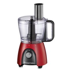 Russell Hobbs 27110-56 food processor 600 W 2.3 L Black, Red, Transparent