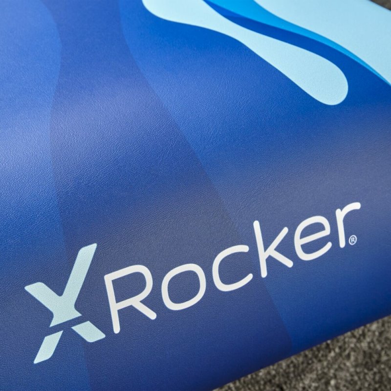 X Rocker Video Rocker Gaming Bodensessel - Lava Blau