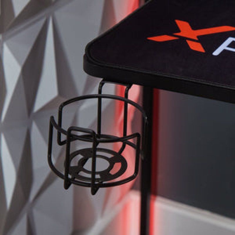 X Rocker Cougar XL Höhenverstellbarer Gaming Schreibtisch mit Mousepad