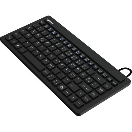KeySonic KSK-3230 IN (US) clavier Industriel USB QWERTY Anglais américain Noir