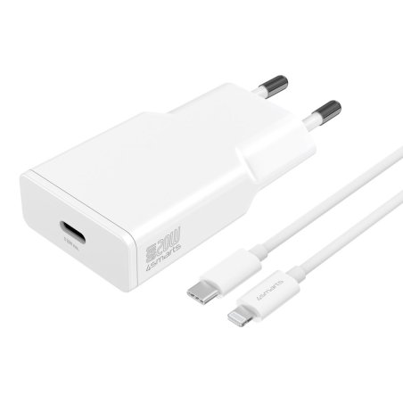 4smarts Set PDPlug Slim 20W GaN 1C USB-C auf Lightning Kabel
