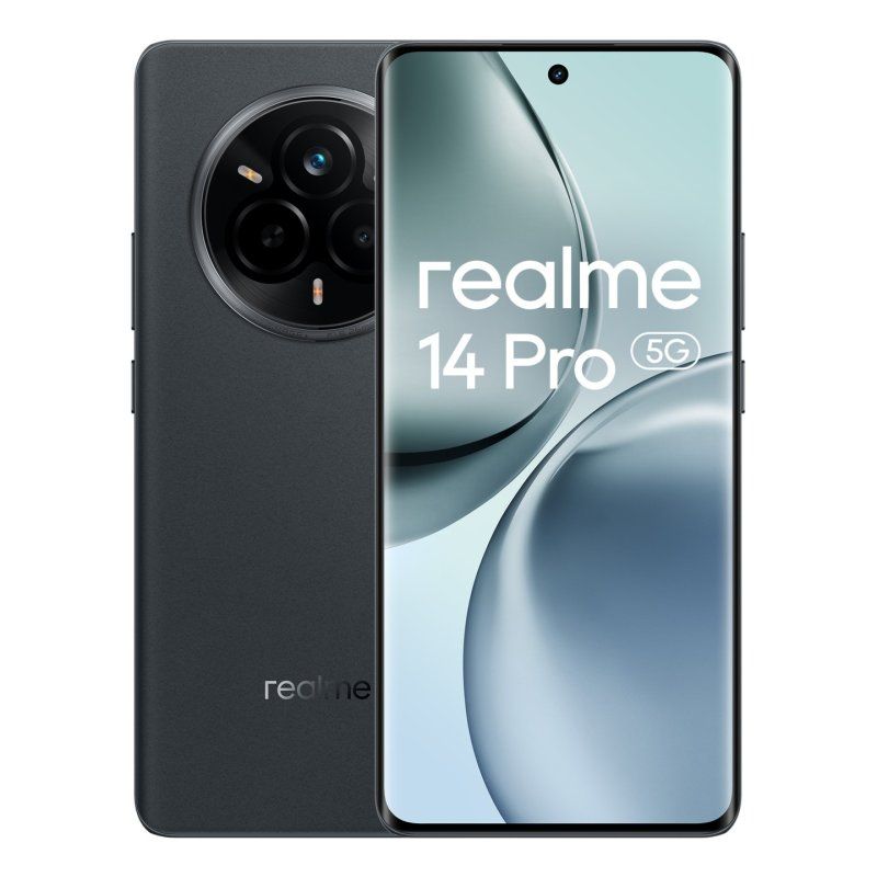 realme 14 Pro 5G 17,2 cm (6.77") Double SIM Android 15 USB Type-C 8 Go 256 Go 6000 mAh Gris