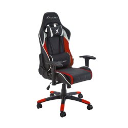 X Rocker - Chaise de jeu eSports compacte Agility JR Noire/Rouge