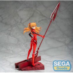 Evangelion: 3.0 1.0 Thrice Upon a Time statuette Luminasta PVC Asuka Shikinami Langley x Spear of Longinus 20 cm