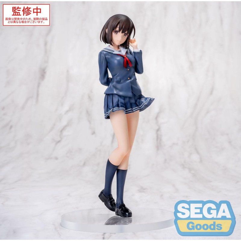 Saekano the Movie: finale statuette Luminasta PVC Megumi Kato Uniform Ver. 22 cm
