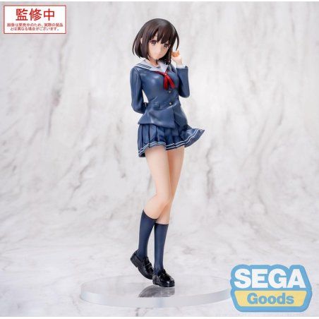 Saekano the Movie: finale statuette Luminasta PVC Megumi Kato Uniform Ver. 22 cm