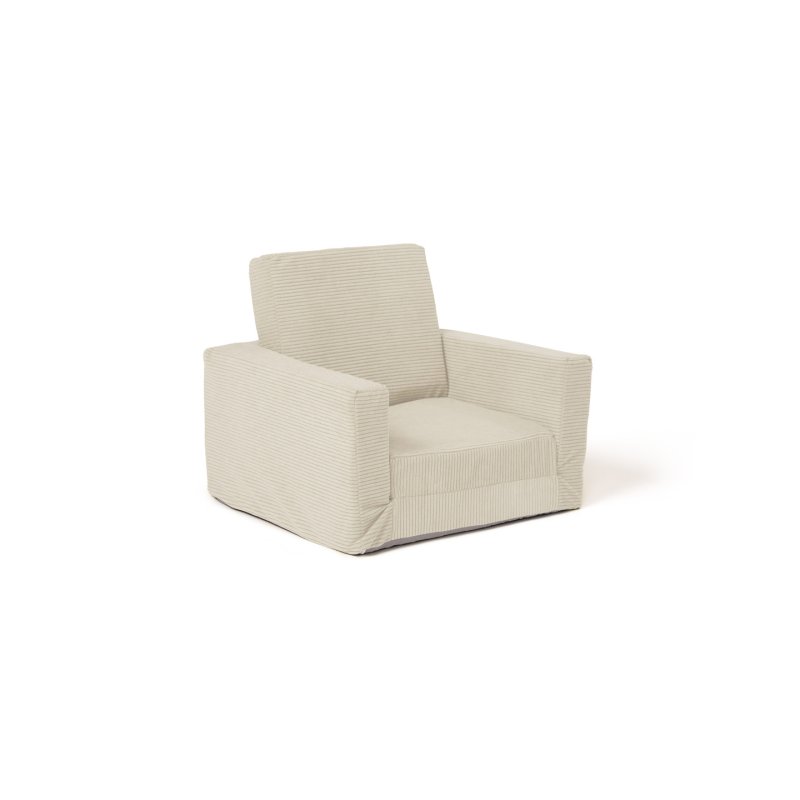 Kid´s Base - Armchair foldable - Off-white - 42x44x38 cm