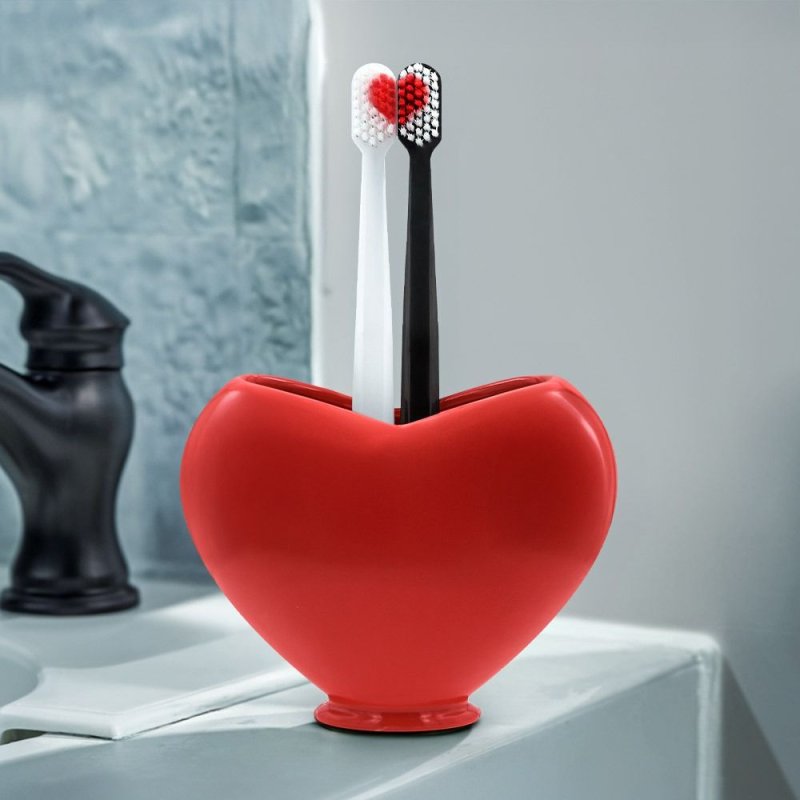 Heart Toothbrush Gift Set