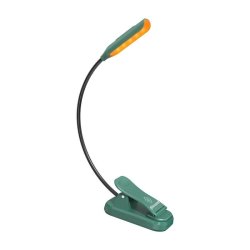 Wireless lamp Glocusent mini GLCSNTBL102G clip-on book light, USB-C Green