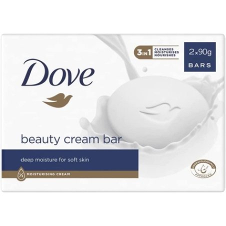 Dove Original Beauty Bar Aloe Vera 90g - Pack of 2