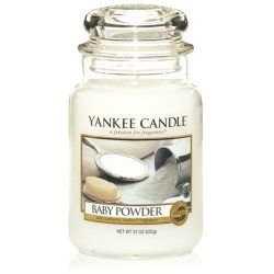 Yankee Candle 1122150 bougie en cire Rond Blanc 1 pièce(s)