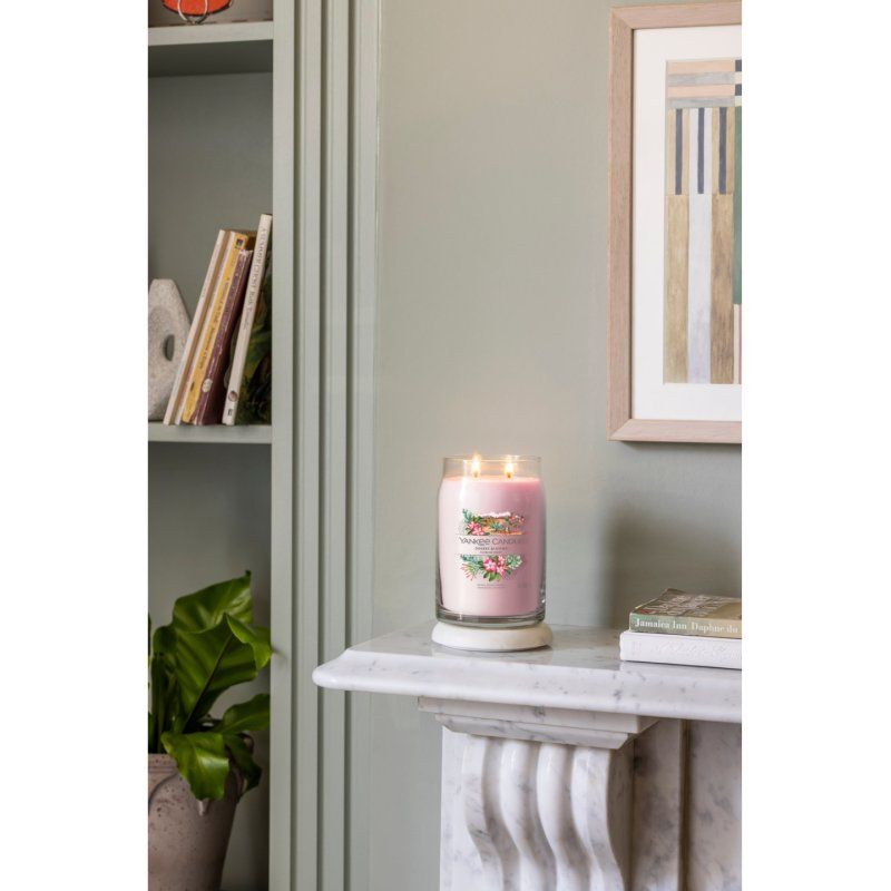 Yankee Candle Desert Blooms bougie en cire Cylindre Bois Rose 1 pièce(s)