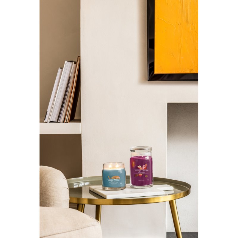 Yankee Candle 1743377E wax candle Cylinder Cardamom, Oud, Vanilla Blue 1 pc(s)