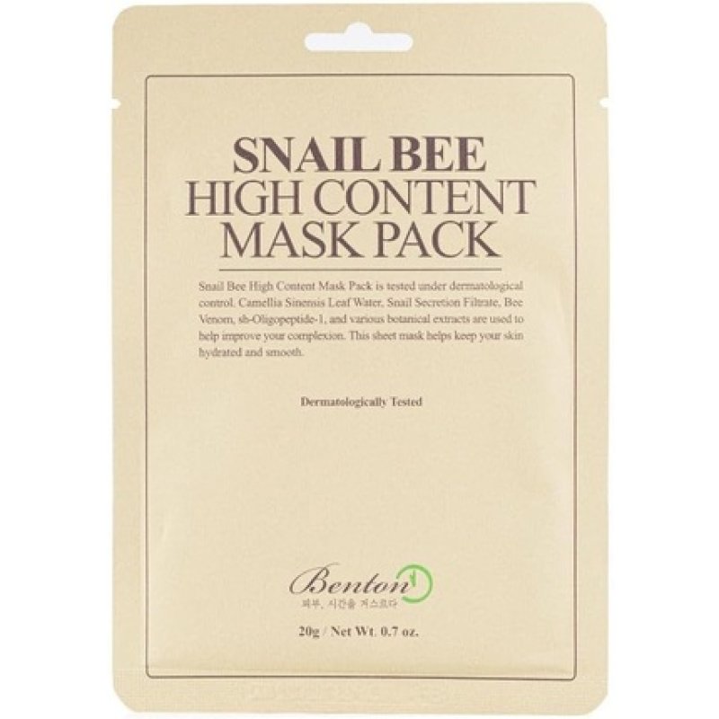 Snail BEE HIGH Content Mask 20ml