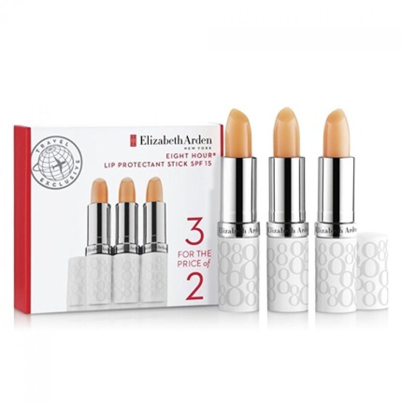 Elizabeth Arden Eight Hour Cream Lip Protect Trio Lip Balm Set