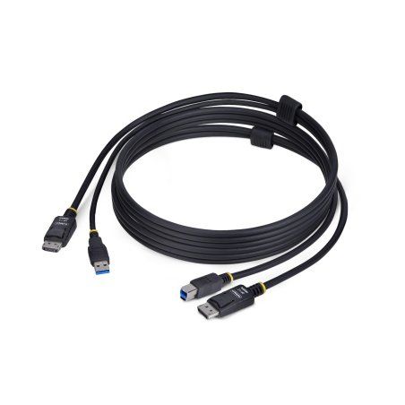 CABLE KVM DISPLAYPORT DE 1.8M ET USB 5GBPS CABLE COMBO DP