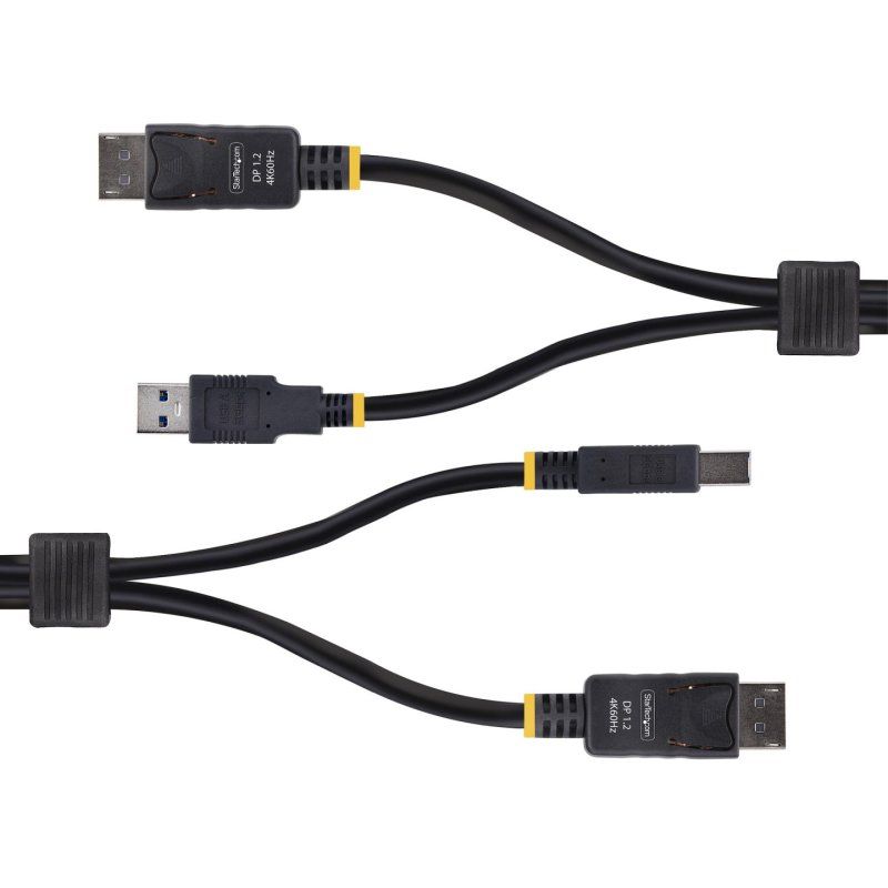 CABLE KVM DISPLAYPORT DE 1.8M ET USB 5GBPS CABLE COMBO DP