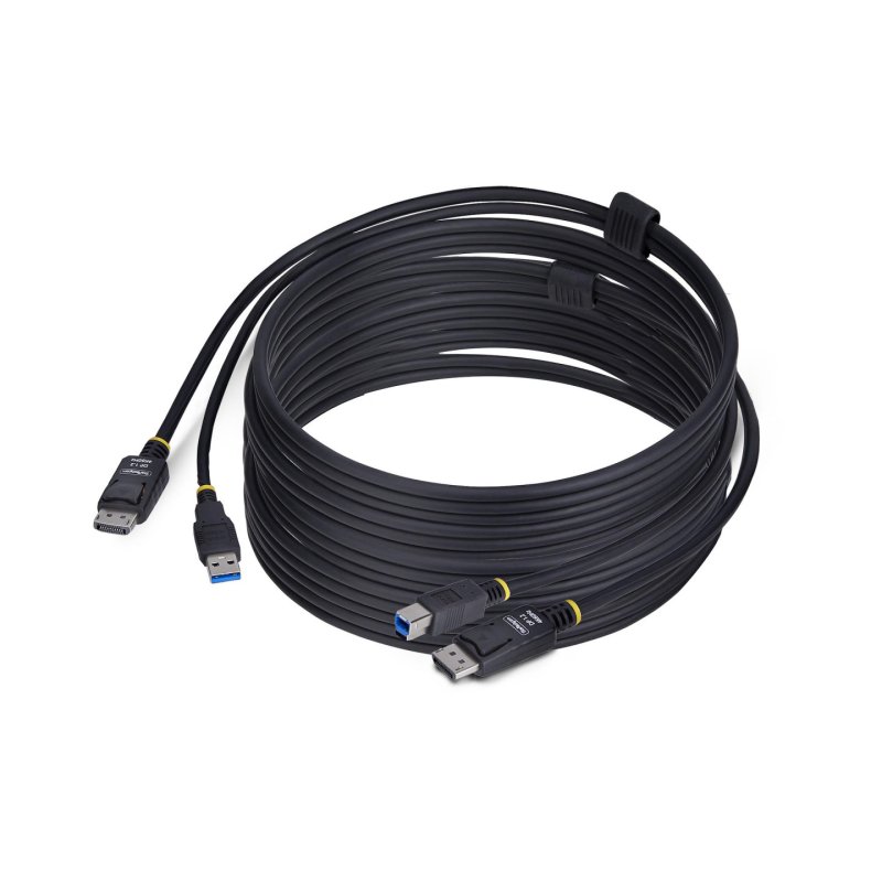 CABLE KVM DISPLAYPORT DE 3 M ET USB 5GBPS CABLE COMBO DP