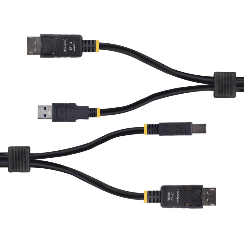 CABLE KVM DISPLAYPORT DE 3 M ET USB 5GBPS CABLE COMBO DP