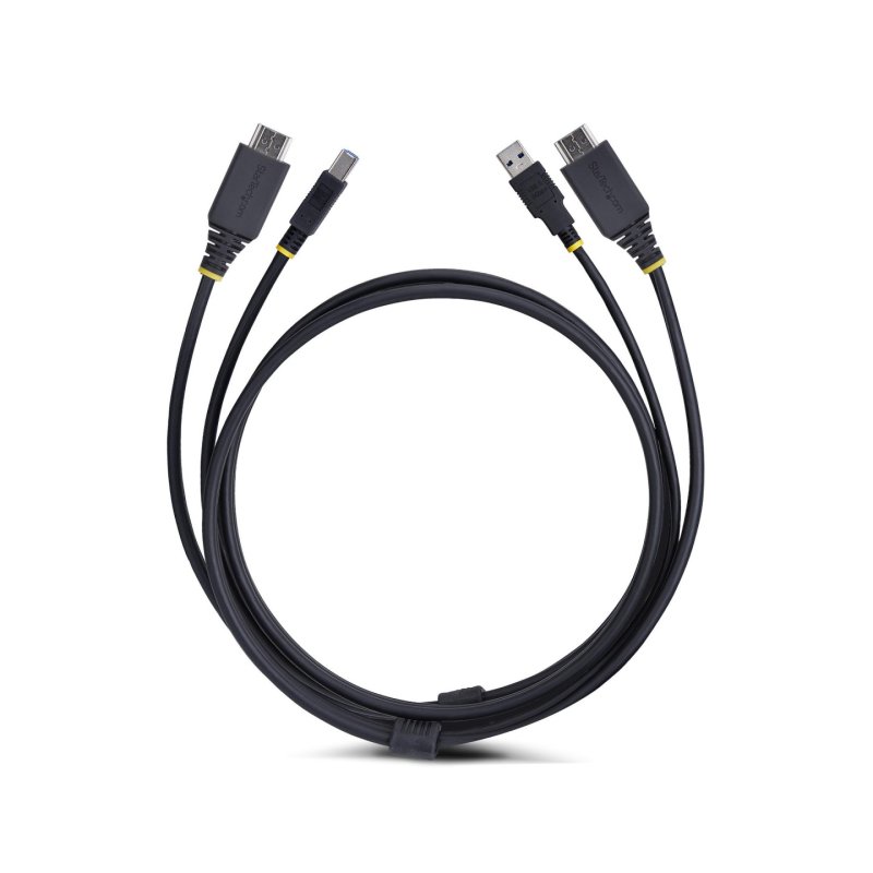 StarTech.com HU1226-KVM-CABLE câble kvm Noir 1,8 m