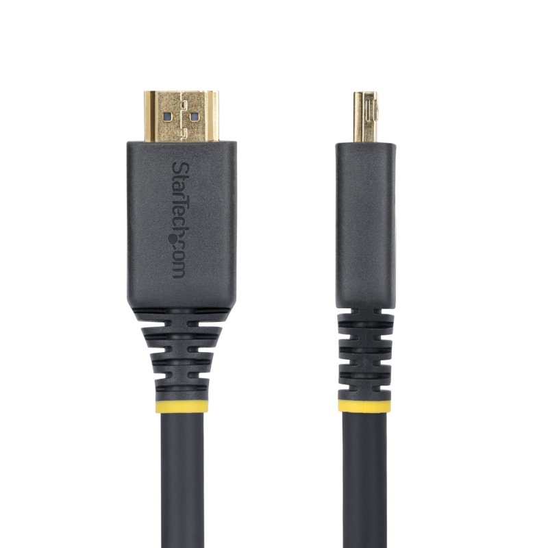 StarTech.com 20ft (6m) Active High Speed HDMI Cable with Gripping Connectors, 4K 60Hz/1440p 144Hz, HDR10/HDCP 2.2/ARC,