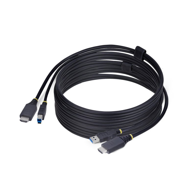 StarTech.com HU12210-KVM-CABLE câble kvm Noir 3,1 m