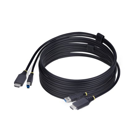 CABLE KVM HDMI DE 3 M ET USB 5GBPS 4K 60HZ CABLE COMBO