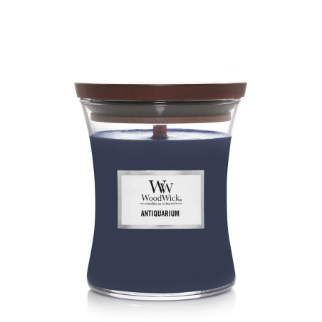 WoodWick Antiquarium bougie en cire Cylindre Cardamone, Tabac, Bois Bleu 1 pièce(s)