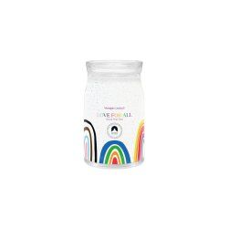 Yankee Candle YC SIGE LARGE JAR LOVE FOR ALL bougie en cire Cylindre Bois Blanc 1 pièce(s)